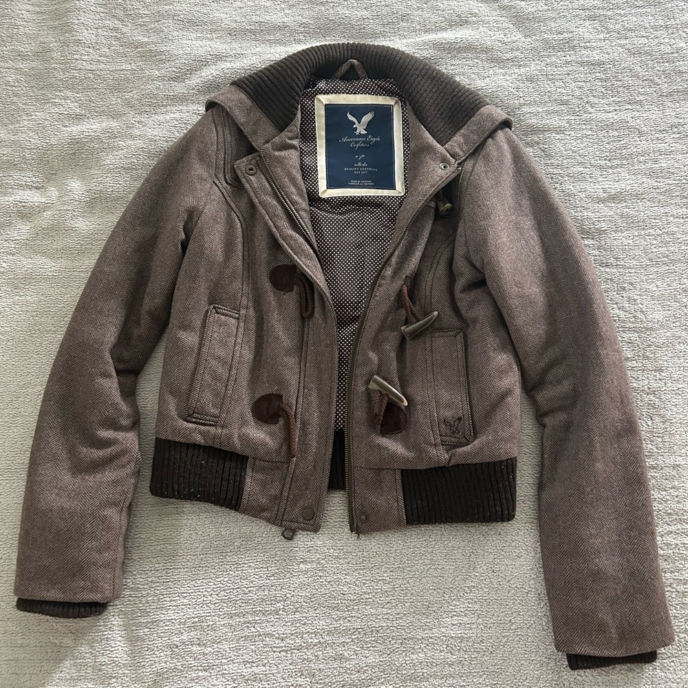 American Eagle Outfitters Toggle & Zip Jacket